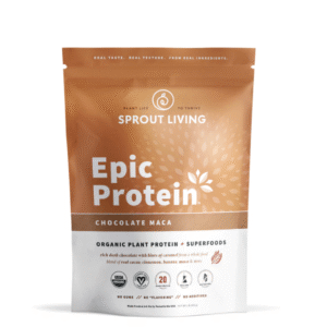 Proteína Vegana Sproutliving: Chocolate-Maca