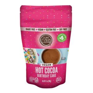 Cocoa vegana con sabor a queque Coconut Cloud 198g