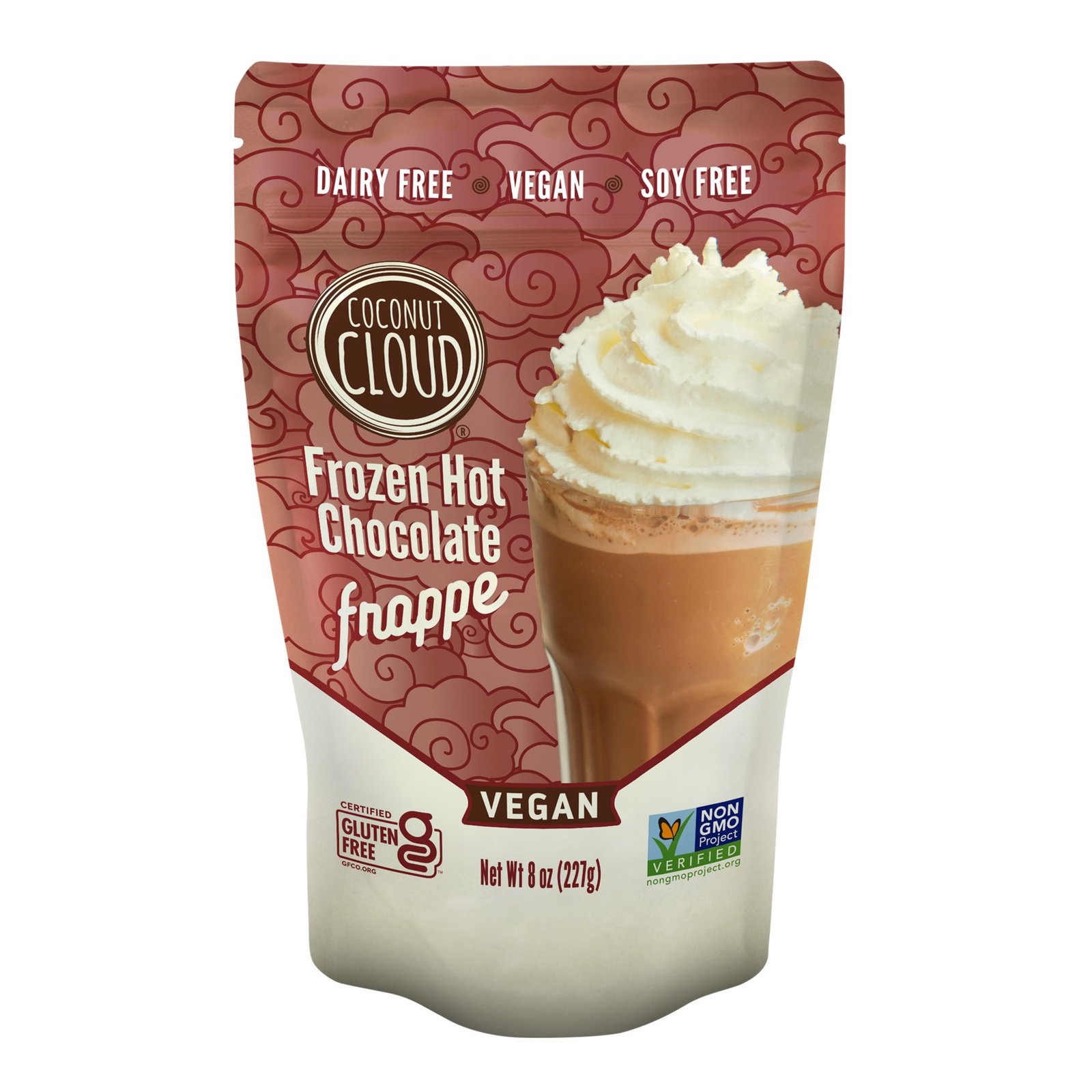 Frozen hot chocolate frappe vegano Coconut Cloud 227g