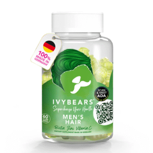 Gomitas Mens Hair Ivy Bears 60 unidades