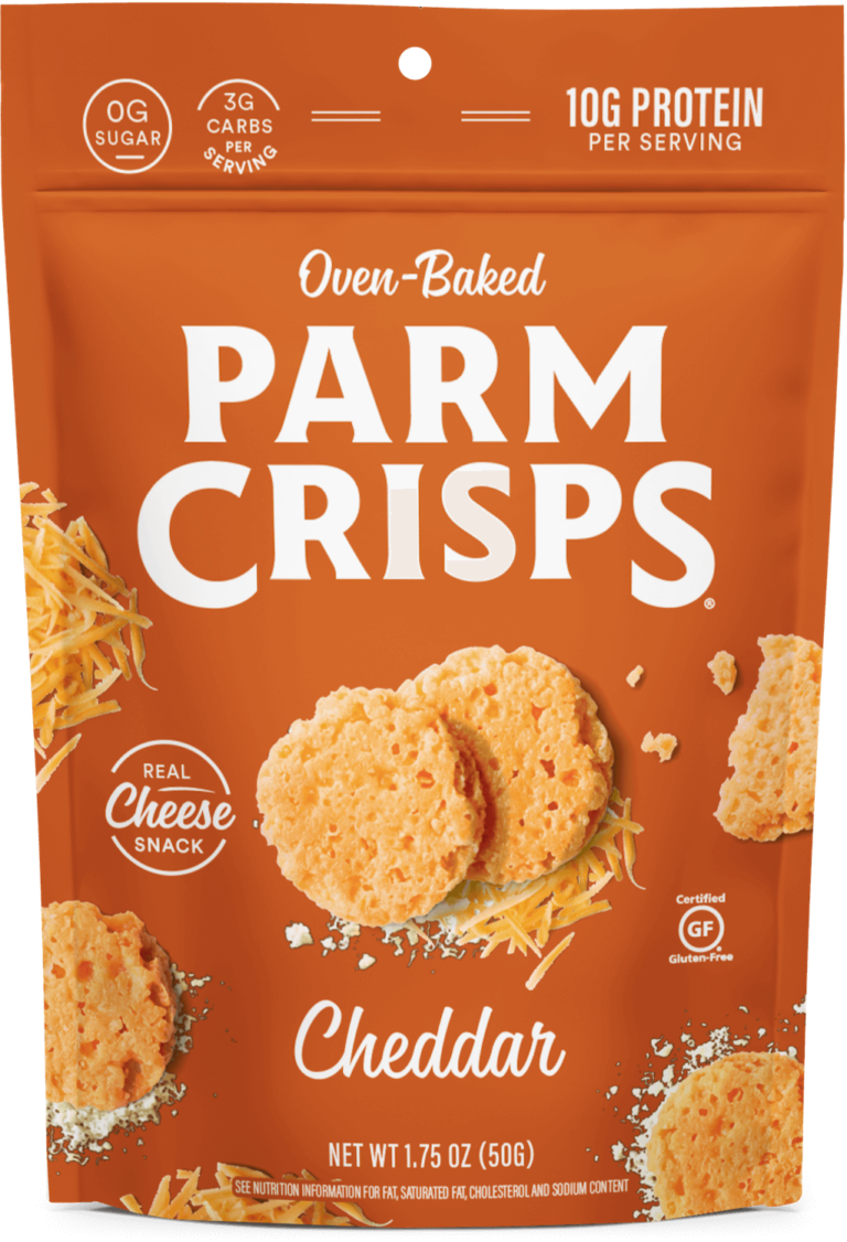 Parm Crisps cheddar 50 gramos