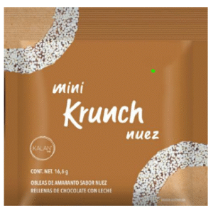 Mini Obleas Kalan Krunch Sabor Nuez
