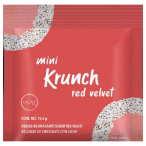 Mini Obleas Kalan Krunch Sabor Red Velvet