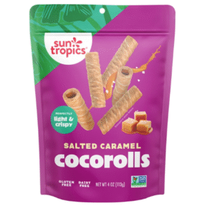 Coco Rolls Caramelo salado 113g Sun Tropics