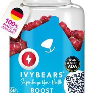 Gomitas Boost Energy Ivy Bears 60 unidades